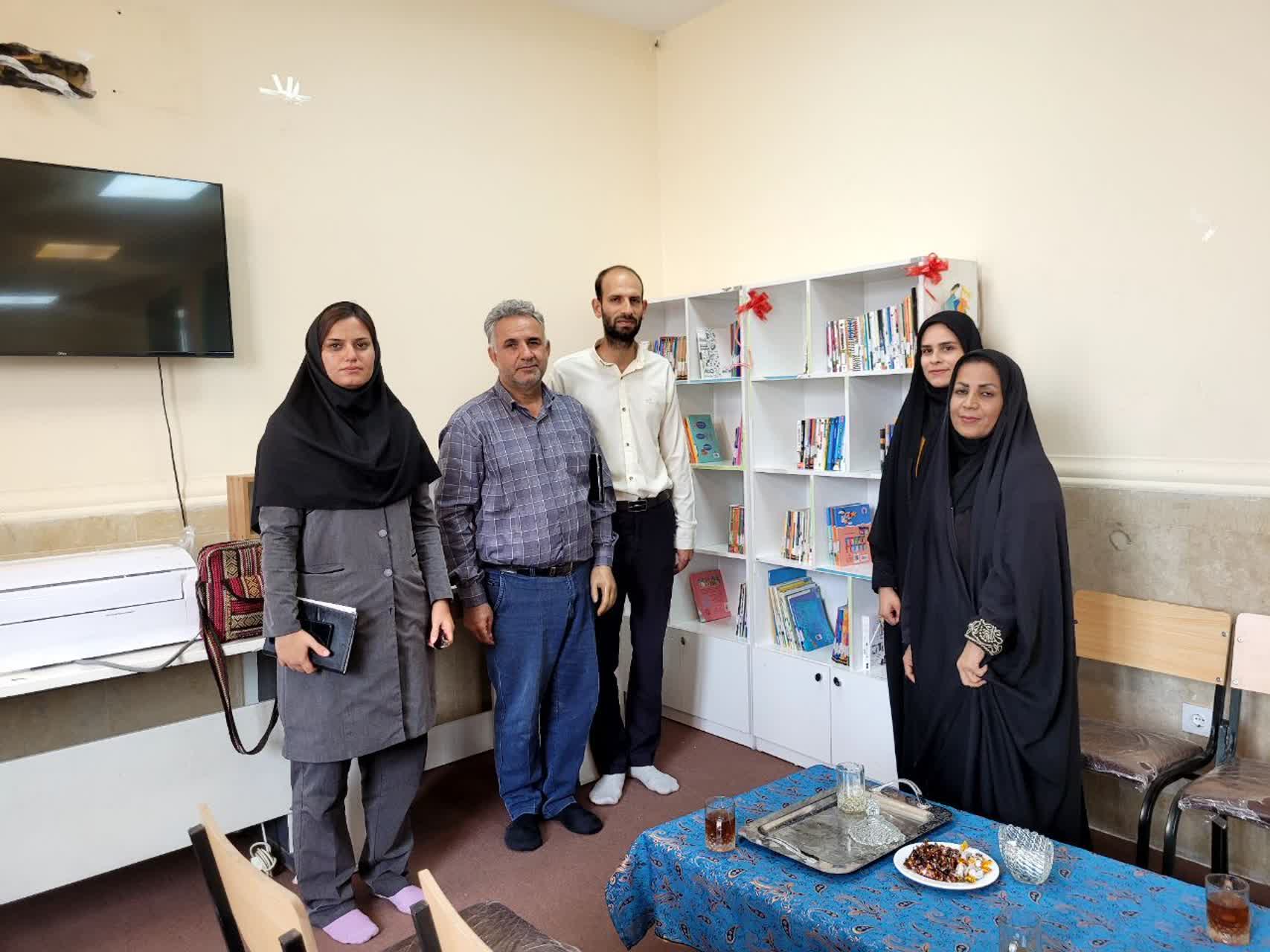 به همت گروه تکما: باشگاه کتابخوانی مدرسه <<خاتم الانبیاء>> روستای رمیله افتتاح شد